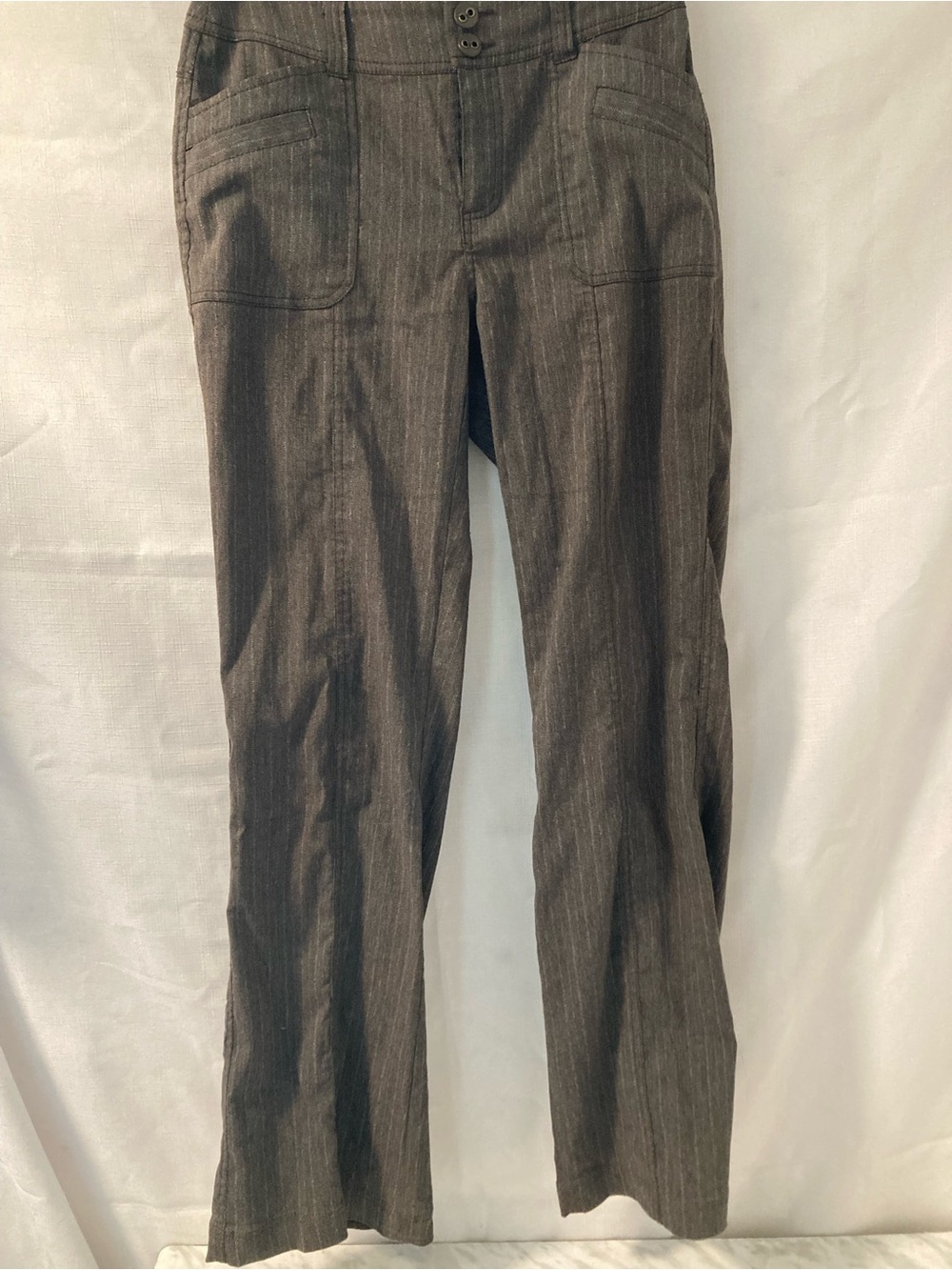 San Francisco Brown Tailored Straight Leg Dress Pants Size 8